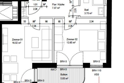 Helle 2-Zimmer-Neubauwohnung mit Südbalkon in Lichtenberg - Berlin Rummelsburg