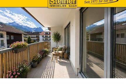 3-Zimmer-Balkon-Wohnung ca. 70 m², LIFT, Keller, EBK, TG-Platz a. W. - Garmisch-Partenkirchen