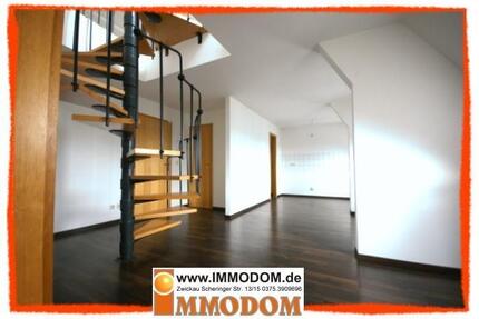 3-Zimmer-Maisonetten-Dachwohnung für INDIVIDUALISTEN mit LAMINAT und Personenaufzug zu vermieten! - Zwickau