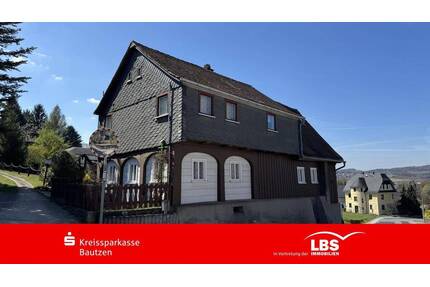 Original Umgebindehaus mit Fernblick - Schirgiswalde-Kirschau Crostau