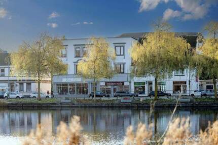 Bestlage Mühlenteich, 2,5 Zi.-Whg, vermietet, ca 75 m², riesige Südterrasse, ruhig, neue Heizung, provisionsfrei! - Wedel