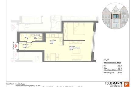 Wohnung zum Mieten in Wetzlar 850,00 € 50.32 m²