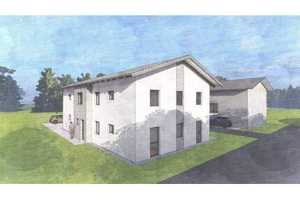 PROVISIONSFREI! N E U B A U 3 Zimmer Eigentumswohnung - Haus 2 - EG, Vilzing, Nähe der Stadt Cham - Cham / Vilzing