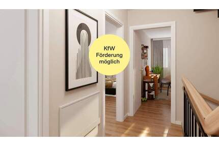 Doppelhaushälfte mit großer Dachterrasse - Langen