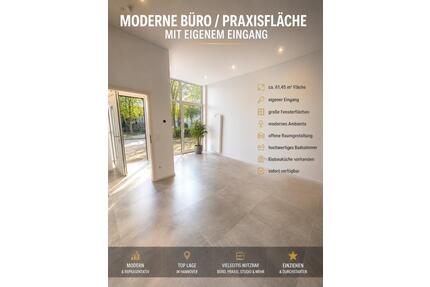 Moderne Büro Praxisfläche mit eigenem Eingang - Hannover Bothfeld-Vahrenheide