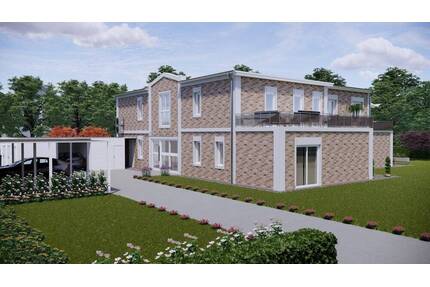 Penthouse-Feeling pur! 3 Zimmer, 50 m² Dachterrassen und weiter Blick in die Weserlandschaft - Achim Baden