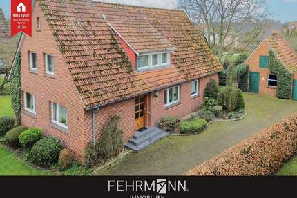 Einfamilienhaus mit Nebengebäude mit Potenzial in ruhiger Wohnlage von Neuenhaus-Grasdorf zum Kauf - Neuenhaus / Grasdorf