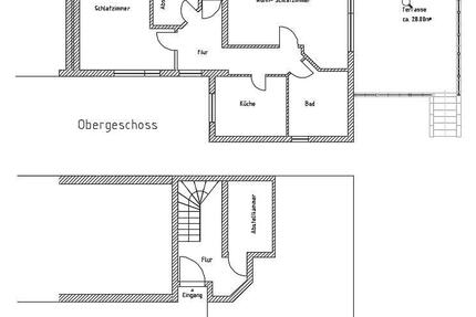 2 Raum Wohnung mit großer Terrasse - Eisenach
