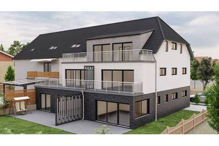NEUBAU - 4 Zimmer-DG-Wohnung mit großer Dachterrasse in guter Lage - NÜRNBERG-Kettelersiedlung