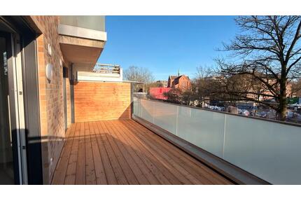 Neubau-Wohnung Hamburg Wandsbek TerrasseAufzug