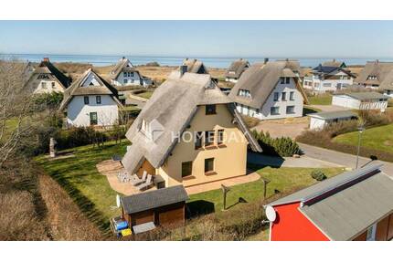 Küstenhaus als Wohlfühloase mit Kamin, Sauna und sonniger Terrasse in ruhiger Strandnähe - Dranske