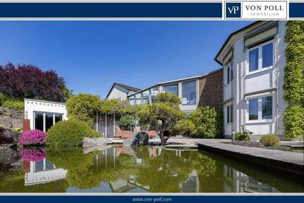 Stilvolles Wohnen an der Loreley mit weitläufigem Grundstück und Rheinblick - St. Goarshausen Heide
