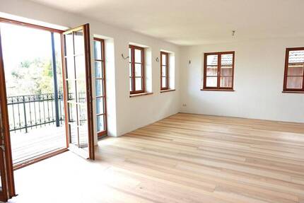 4-Zimmer-Wohnung mit 2 Balkonen und Garage -herrlicher Bergblick - Wessobrunn
