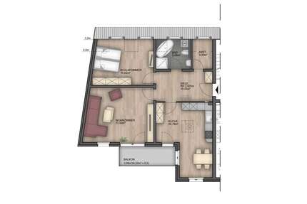 Wohnung zum Mieten in Anklam 657,60 € 82.2 m²