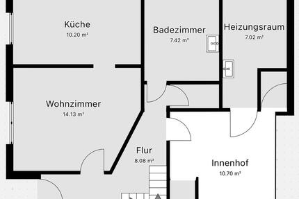 Frisch renoviertes Haus mit neuer Einbauküche in Bad Königshofen - Bad Königshofen im Grabfeld