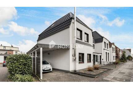 Altbau-Charme & moderne Lebensqualität: stetig modernisierte Doppelhaushälfte mit Garten | Nordenham