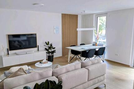 Neubau 3 Zimmer Wohnung 91qm batteriefrei zugänglich EE A+ - Karlsruhe Knielingen