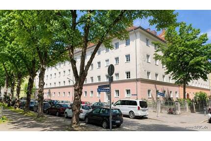 Charmante 4-Zi.-Altbauwohnung mit Fischgrätparkett, 2 Bädern, Hobbyraum nähe Hirschgarten - München Neuhausen-Nymphenburg