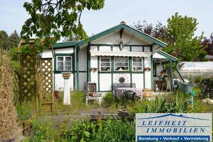 Privatgarten mit Gartenlaube in schöner Lage von Mühlhausen - Mühlhausen/Thüringen