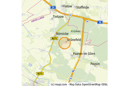 499.000,00&nbsp;EUR Kaufpreis, ca.&nbsp; 0,00&nbsp;m&sup2; in Schönwalde-Glien (PLZ: 14621) Grünefeld