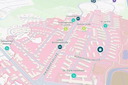 schöne 3-Zimmerwohnung in ruhiger Lage - Lübeck Sankt Lorenz Nord