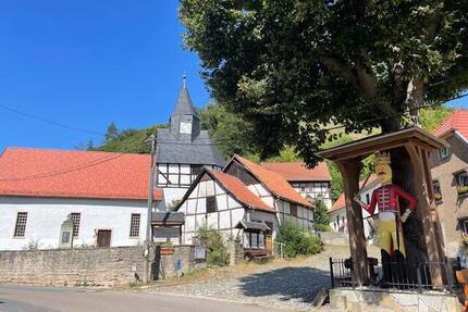 sanierungsbedürftiges Fachwerkhaus sucht neue Familie - provisionsfrei - Südharz- Questenberg
