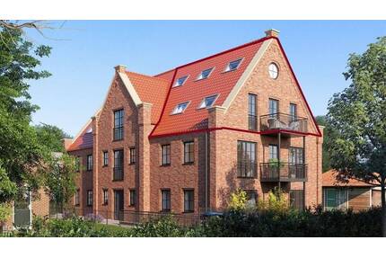 Dachgeschosswohnung mit Balkon - 1.129.500,00&nbsp;EUR Kaufpreis, ca.&nbsp; 60,90&nbsp;m&sup2;&nbsp;Wohnfl&auml;che in Juist (PLZ: 26571)