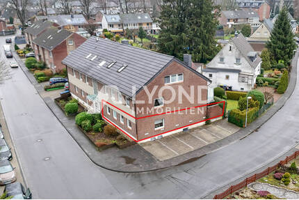 Großzügige Erdgeschosswohnung mit Terrasse, Kaminofen und Garage in gepflegter Wohnlage von Wesel - Wesel / Feldmark