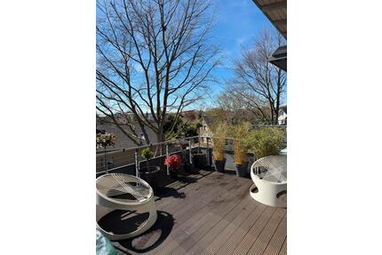Modernes und helles 3-Zimmer-Penthouse mit großzügiger Terrasse - Paderborn Elsen