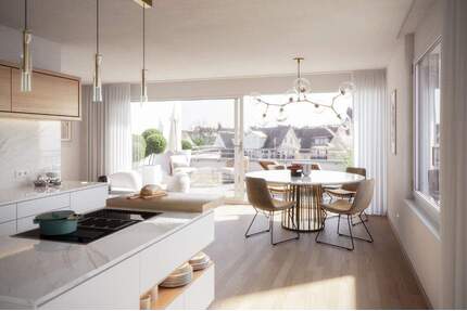 4-Zimmer-Wohnung mit Gartenanteil und Einbauküche - Ludwigsburg Ost