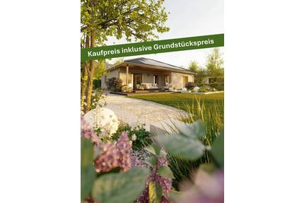 Mit Grundstück: Der Bungalow mit der charmanten Form in Krauthausen - ausgefallen und praktisch