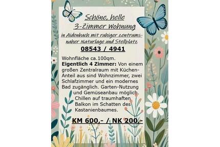 Wohnung in Aidenbach zu vermieten - Aldersbach