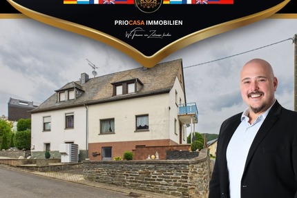 Doppelhaushälfte Baujahr 1955 modernisiert Wintergarten Glasfaser Ausbaupotenzial - Piesport