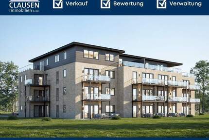 WE12: Familienfreundliche 4-Zimmer Neubau-Wohnung im 1. OG in Boostedt!