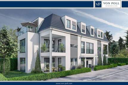 Schicke Neubau Erdgeschosswohnung | KfW 40 + QNG | ca. 98 m² | 3ZKB | Terrasse | Carport - Gütersloh Innenstadt