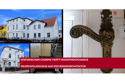 Historischer Charme trifft Investmentchance - Mehrfamilienhaus aus der Bäderarchitektur - Heringsdorf Seebad Ahlbeck