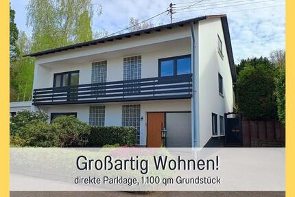 Exklusive Wohnung am Park mit eigenem Garten und Dachterrasse - Schwalbach