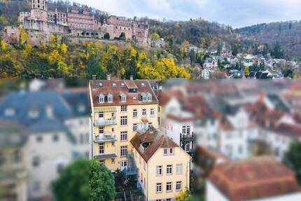 Charmante Altstadtwohnung im denkmalgeschützten Ensemble mit Gemeinschaftsgarten und TG-Stellplatz (optional) - Heidelberg