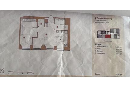 2-Zimmerwohnung in Rödelheim - 1.700,00&nbsp;EUR Kaltmiete, ca.&nbsp; 60,00&nbsp;m&sup2; in Frankfurt am Main (PLZ: 60489) Rödelheim