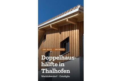2 Doppelhaushälften zu vermieten - Marktoberdorf