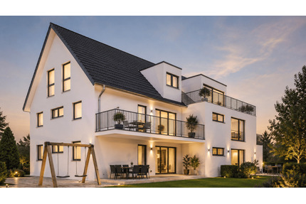 Neubau, Erstbezug! 3-Zimmer-Wohnung mit West-Balkon in Eckental - nahe Nürnberg & Erlangen, Wohnen am Weiher-Zahlung nach Fertigstellung