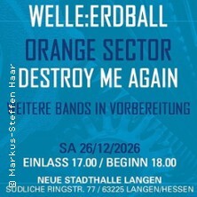 Electronic Dance Art Festival 2026 / Welle: Erdball, Orange Sector, Destroy me Again