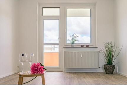 Ebenerdig erreichbare 3-Raum-Wohnung mit Balkon - Chemnitz Hilbersdorf