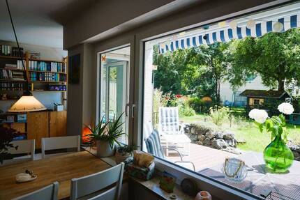 ****schönes helles Reihenendhaus mit großem Garten in Isny im Allgäu***Grüne Oase in ruhiger Lage - ideal für Familien & Ruhesuchende