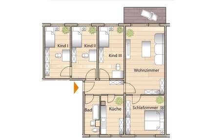 Wohnung zum Mieten in Sangerhausen 495,00 € 82.53 m²