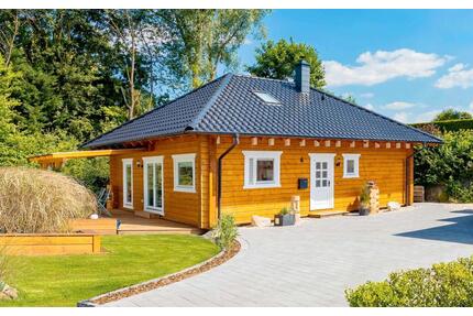 ein wunderschönes Blockbohlenhaus all inclusive - Jünkerath