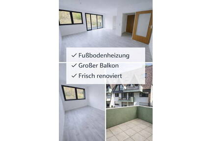 60qm mit Fußbodenheizung, großer Balkon in guter Wohnlage - Ihr neues Zuhause wartet! - Lüdenscheid