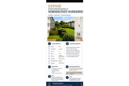 ETW in Norderstedt-Harksheide mit 55qm – 180.000 € - Quickborn Friedrichsgabe