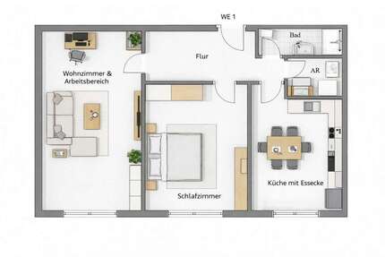 Wohnung zum Mieten in Neuwied 720,00 € 90 m²