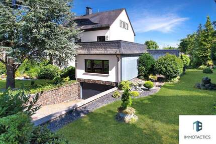 Großzügiges Einfamilienhaus mit 280 m² Wohnfläche und traumhaftem Garten in Top-Lage! - Kirchberg (Hunsrück)